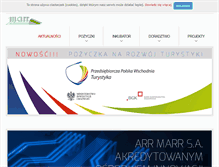 Tablet Screenshot of marr.com.pl